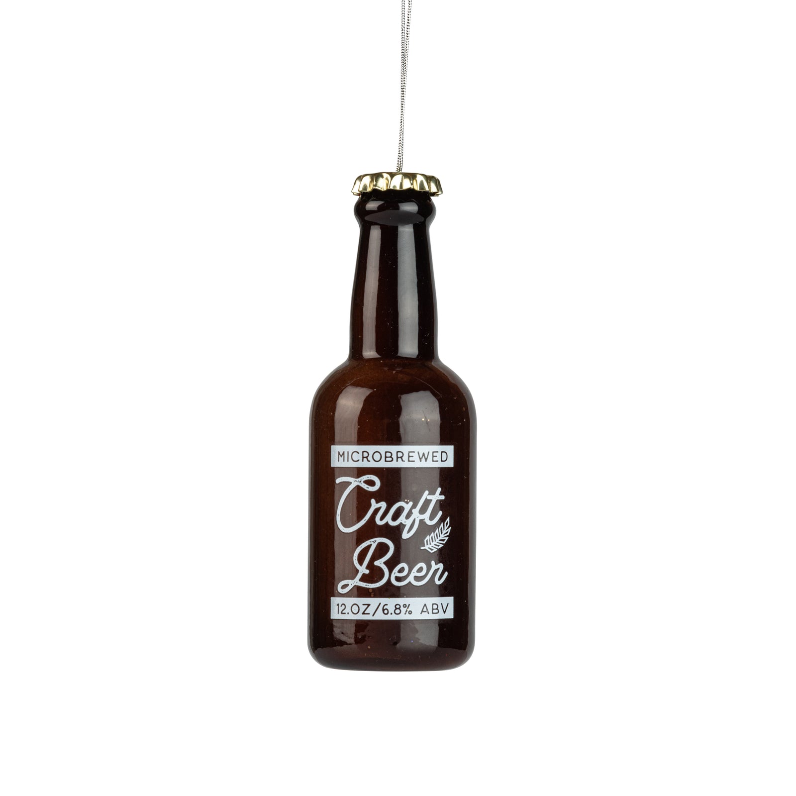 Glass Craft Beer Ornament