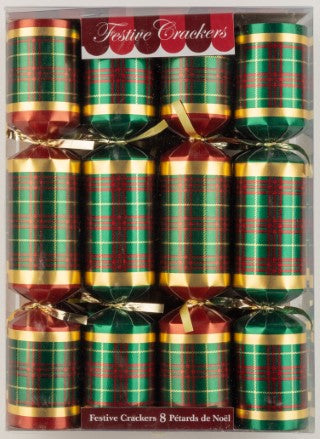 Red & Green Christmas Crackers