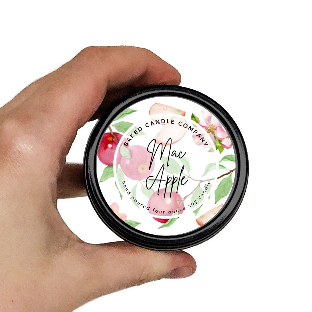 4oz Mac Apple | Baked Candle Co.