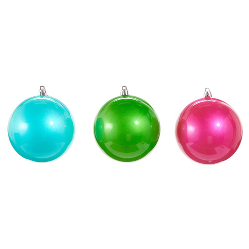 Bright Pearlescent Ball Ornament