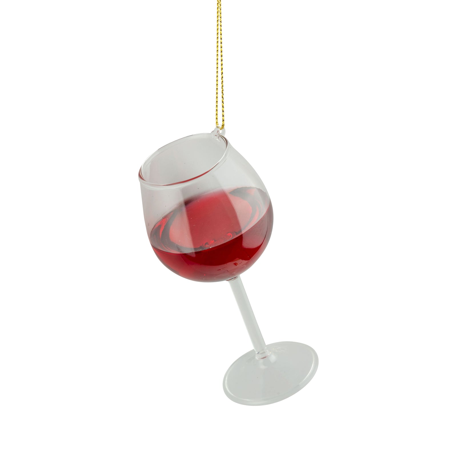 Red Wine Glass Ornament
