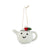 Felt Teapot With Holly Ornament