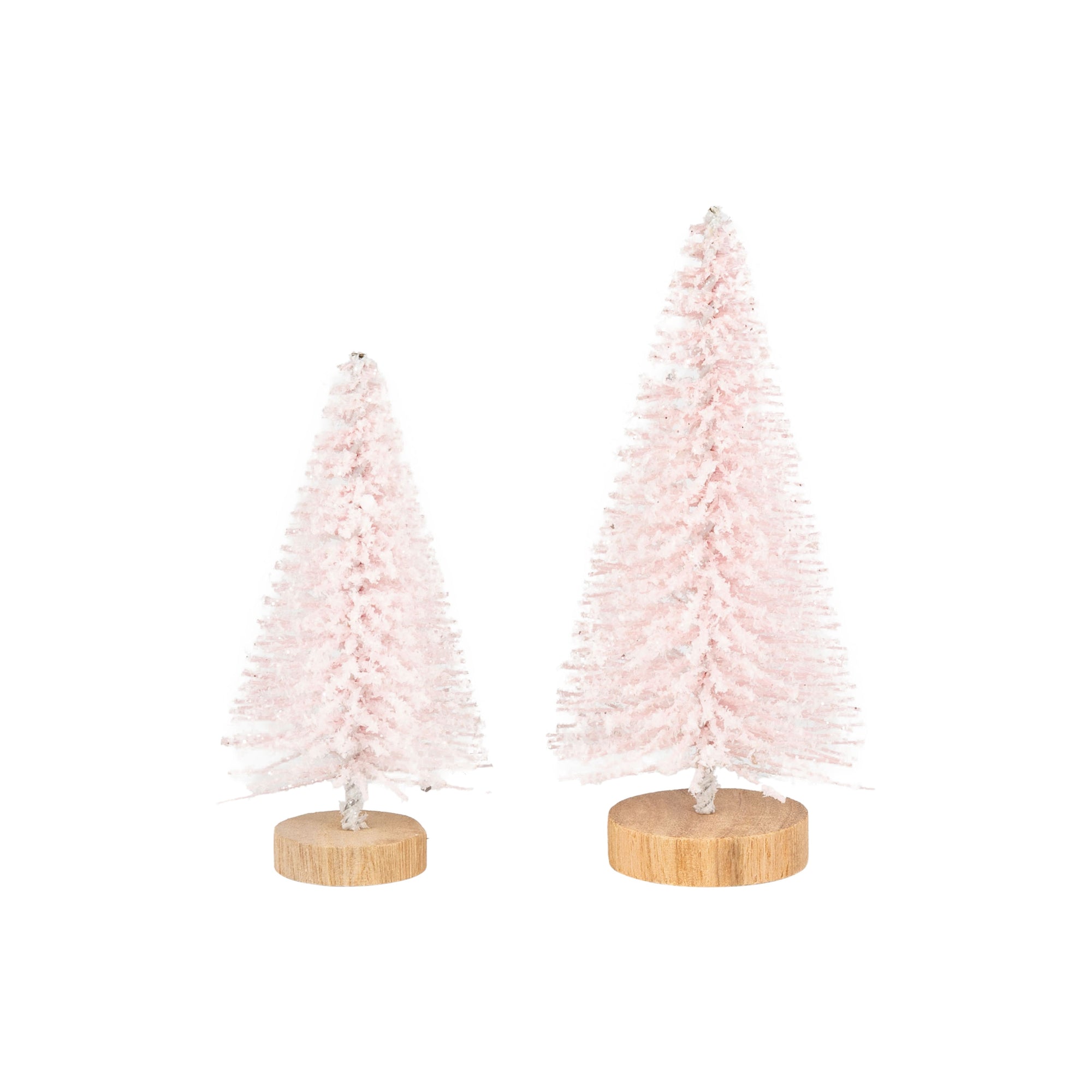 Frosted Pastel Bottle Brush Tree