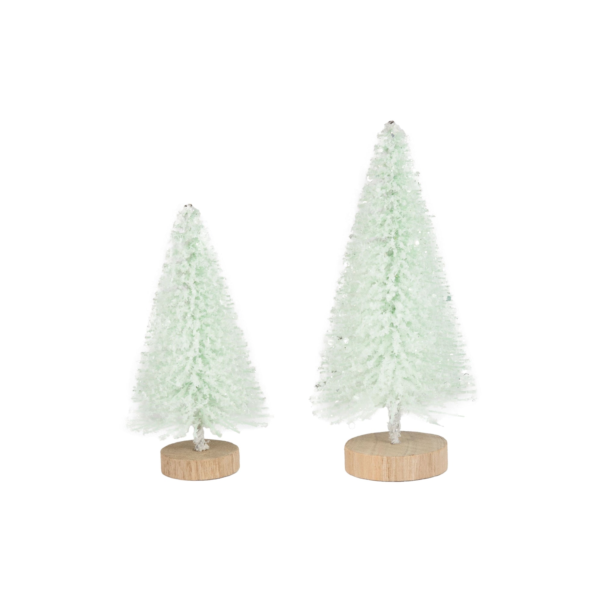 Frosted Pastel Bottle Brush Tree