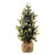 Faux Frosted Pine Tabletop Trees