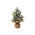 Faux Frosted Pine Tabletop Trees