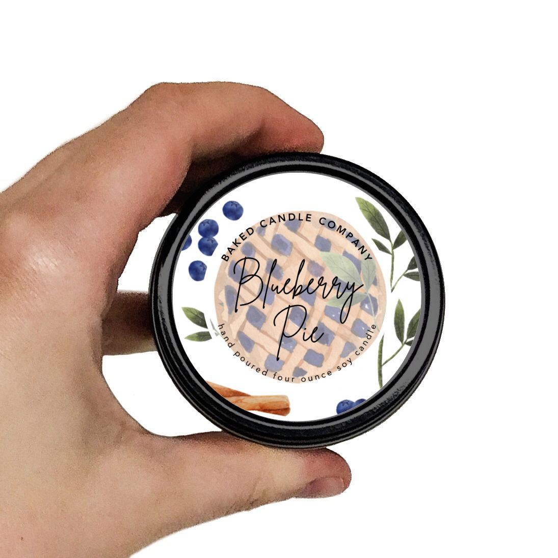 4oz Blueberry Pie | Baked Candle Co.