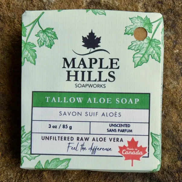 Tallow Aloe Soap | Maple Hills Soapworks