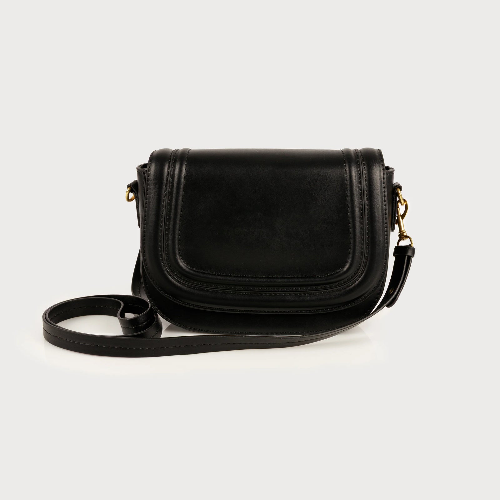 Equestrian-Style Shoulder Bag - Caracol