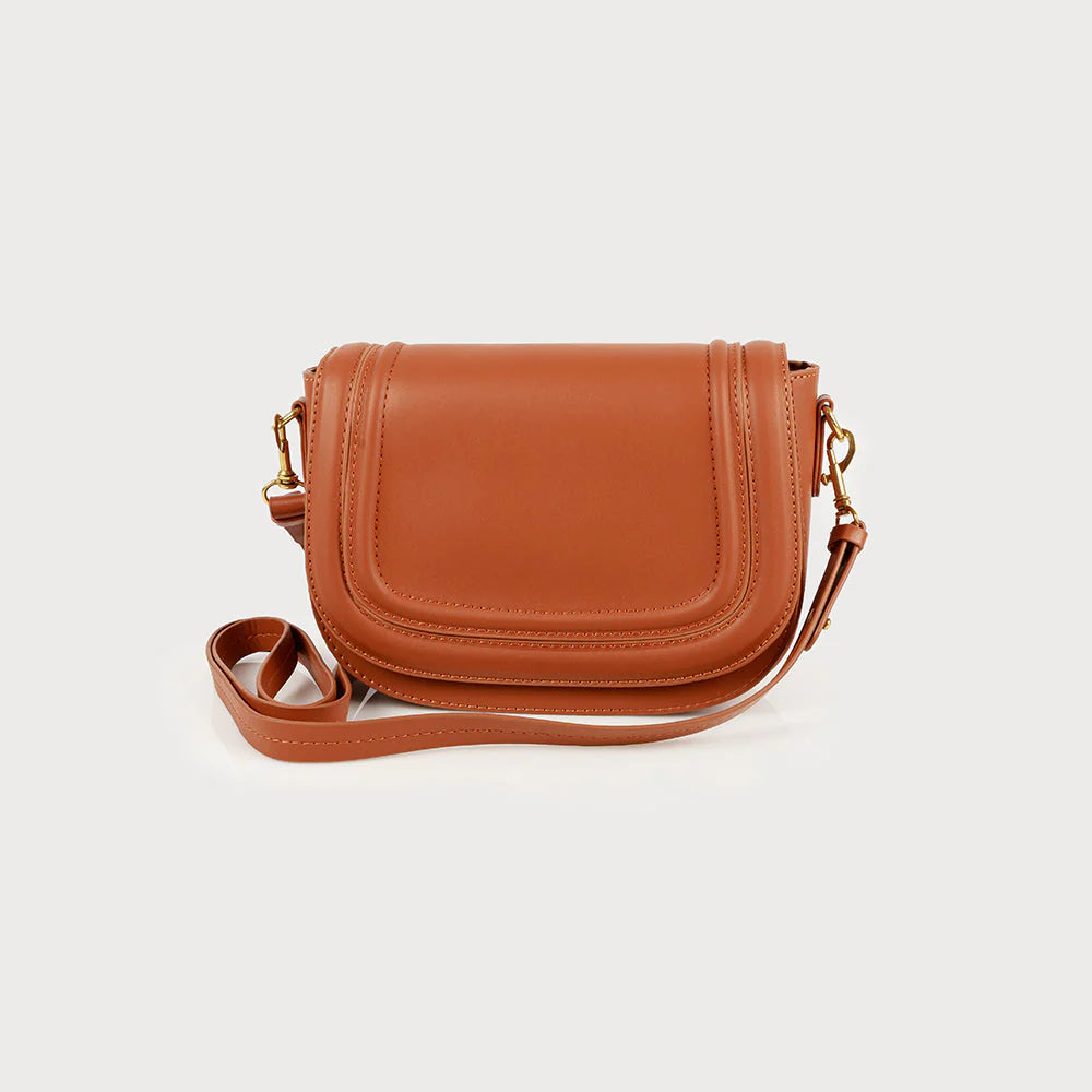 Equestrian-Style Shoulder Bag - Caracol