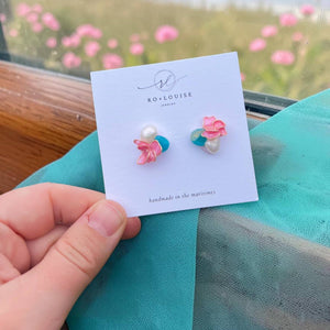 Seabloom Stud Earrings