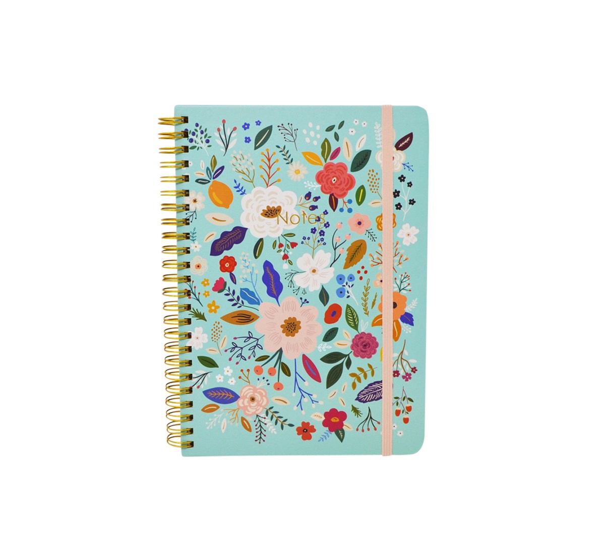 Hard Cover Notebook - Flowers