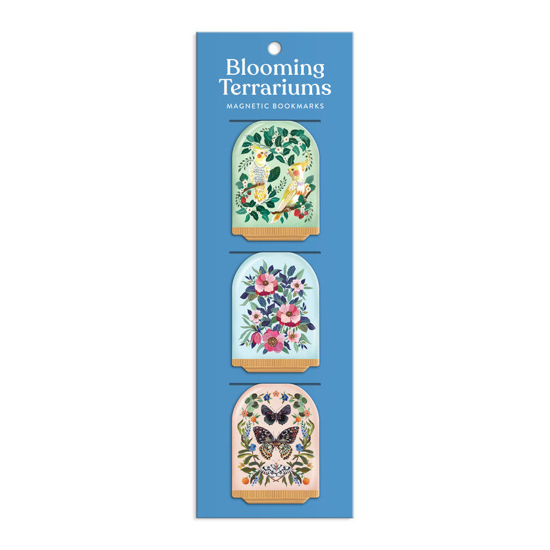 Blooming Terrariums Magnetic Bookmarks