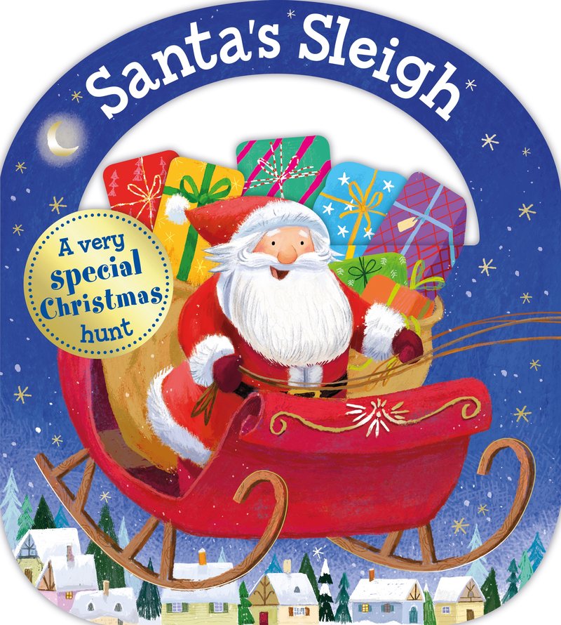 Santa's Sleigh - Board Book