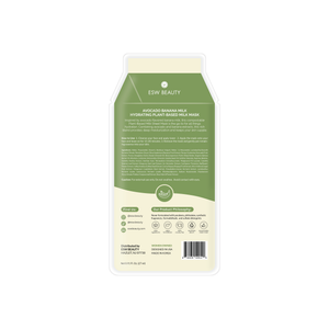 Avocado Banana Milk Hydrating Sheet Mask