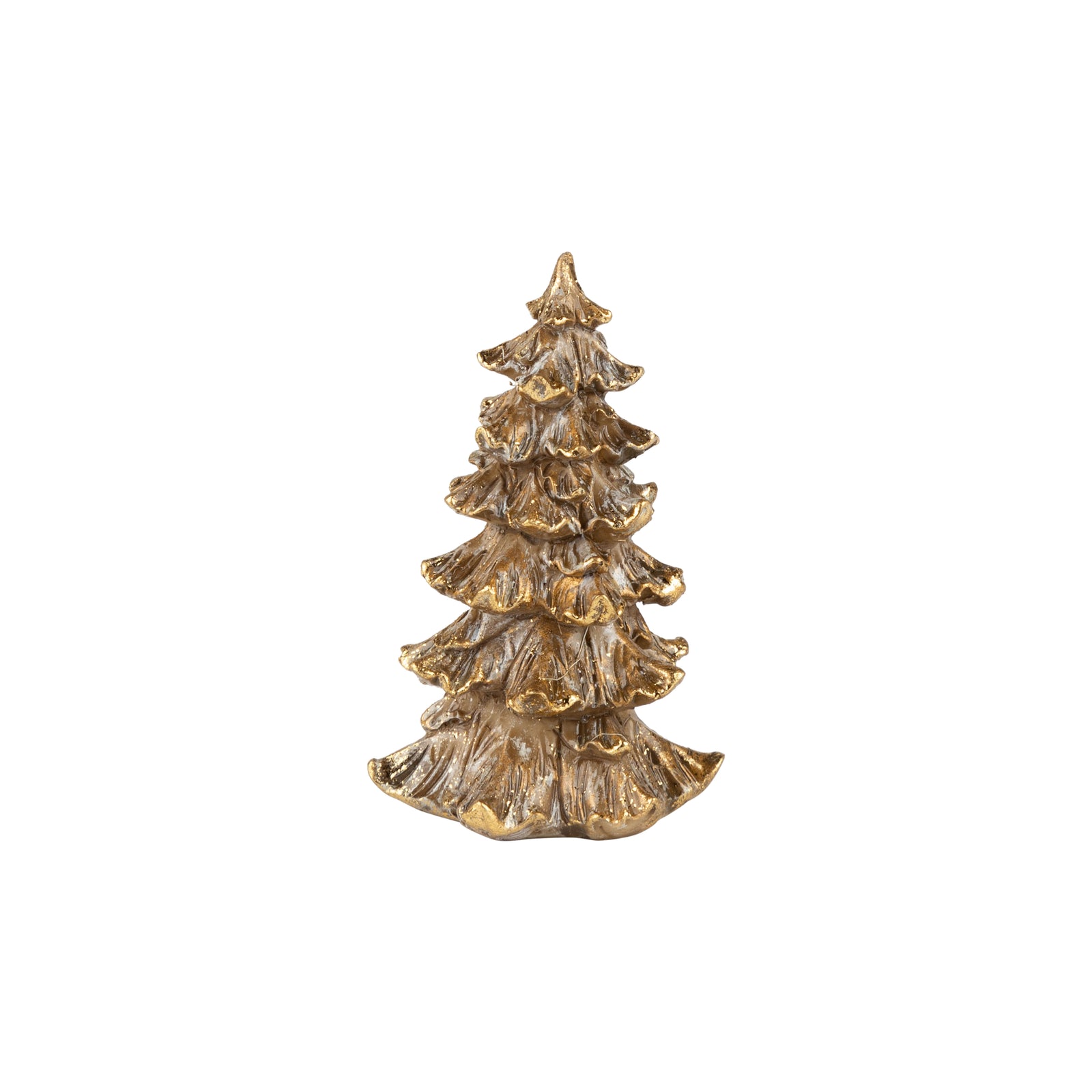 Small Antique Gold Finish Tree