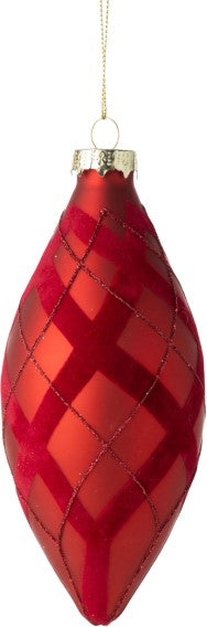 Glass Finial Ornament