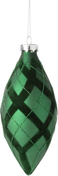 Glass Finial Ornament