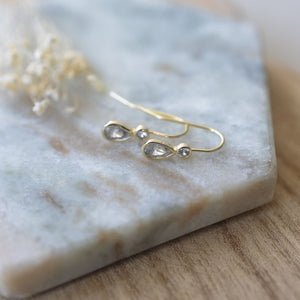 Aura Earrings - Clear