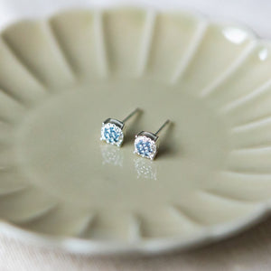 Bedazzle Sky Blue Studs