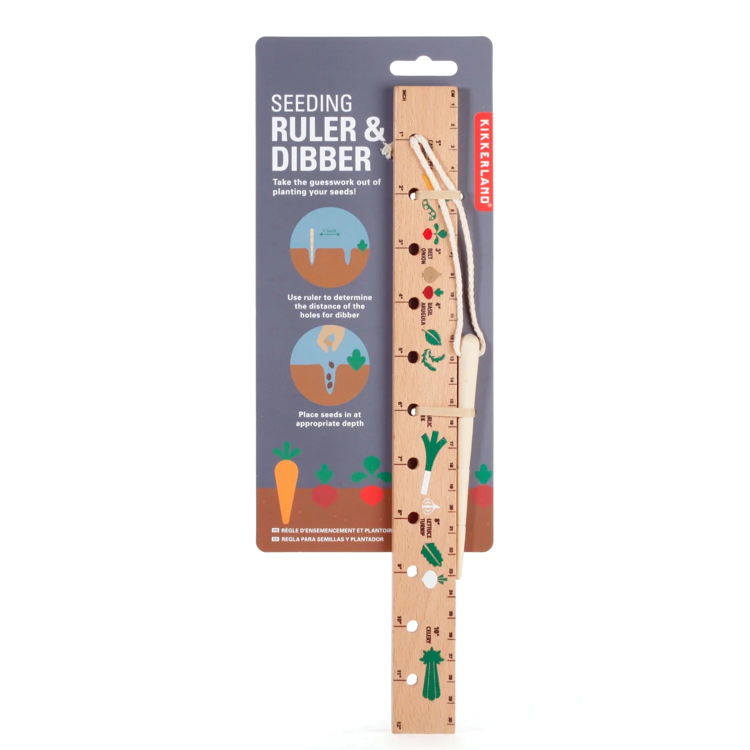 Seeding Ruler & Dibber