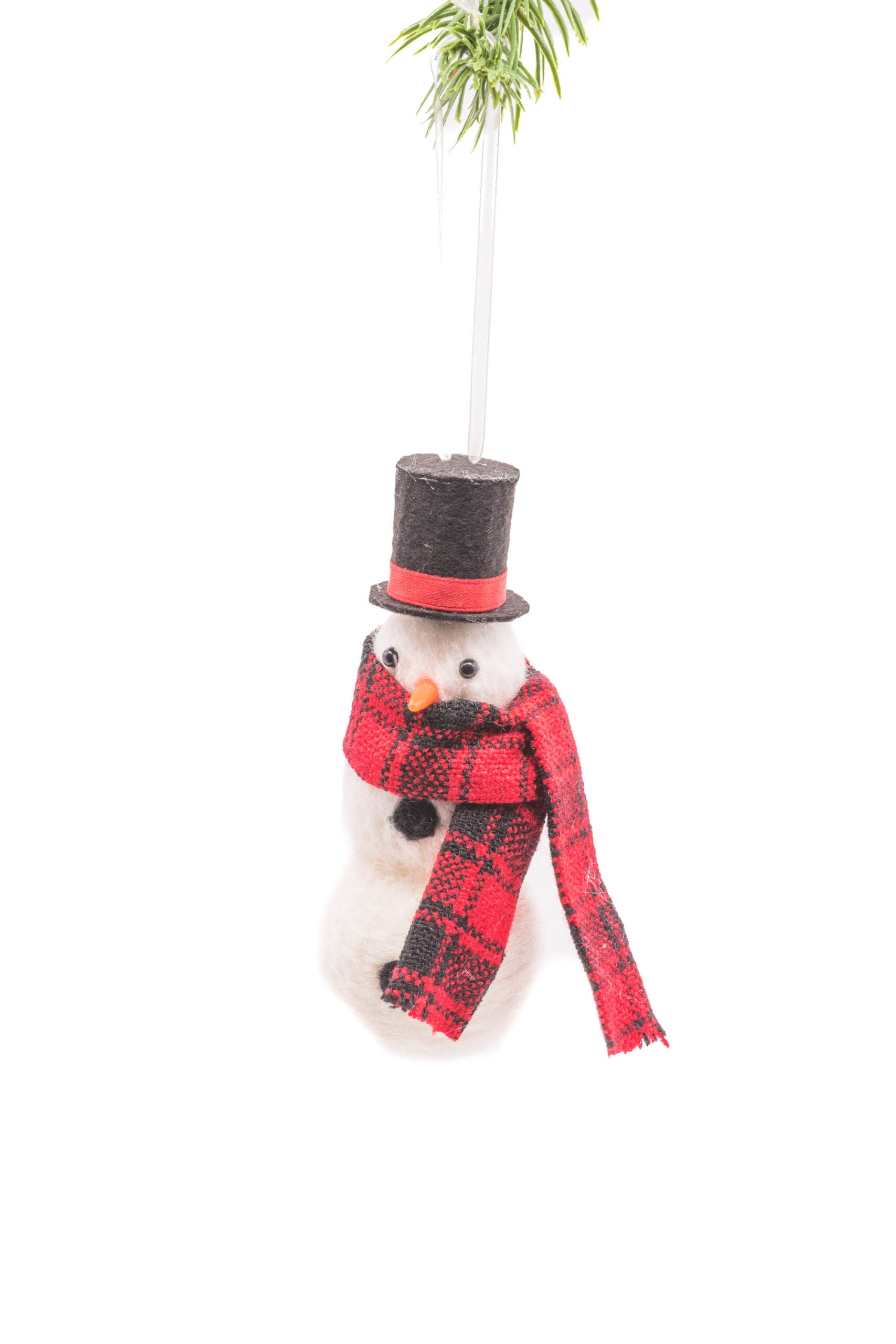 Dapper Snowman Ornament