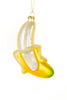 Glass Banana Ornament