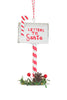 Letters To Santa Metal Ornament