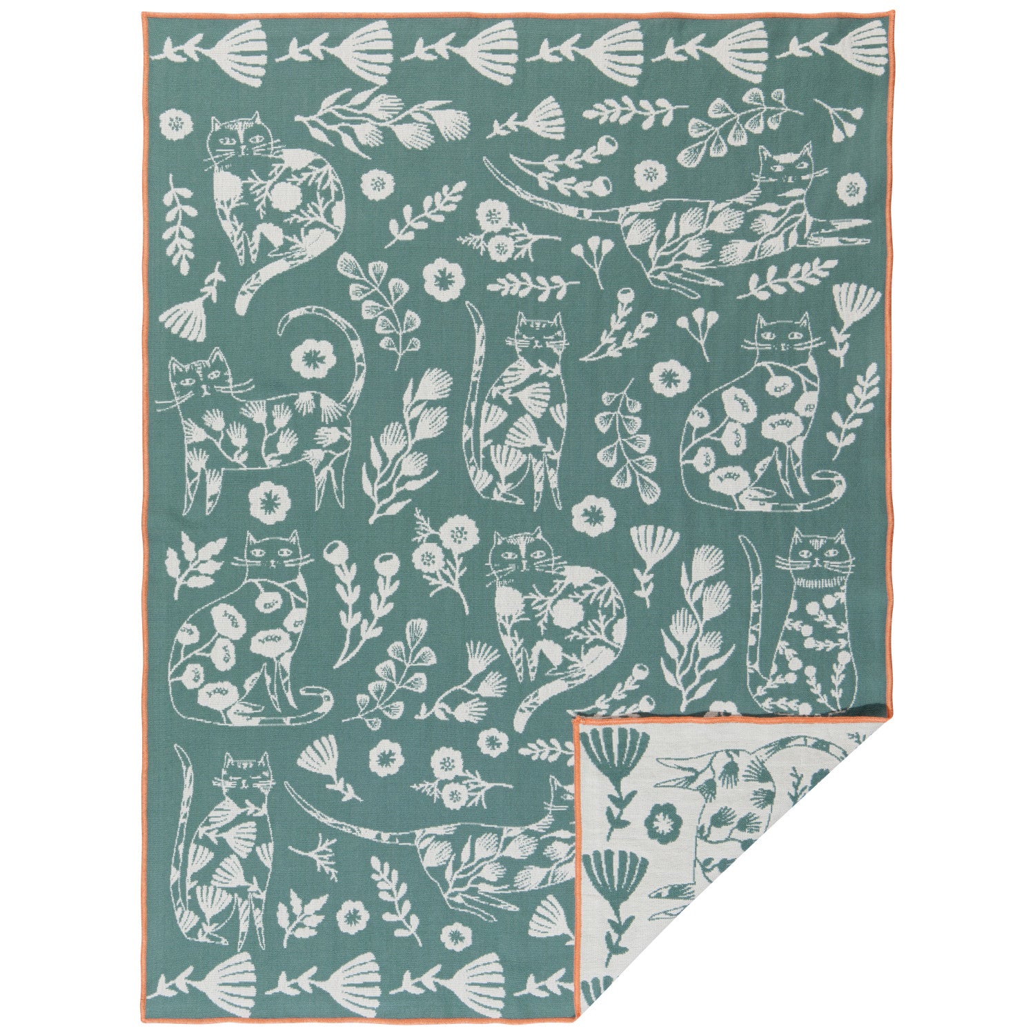 Double Cloth Dishtowel - Catbloom
