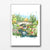 Downtown Sketcher - 8" X 10" Art Print