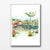 Downtown Sketcher - 8" X 10" Art Print
