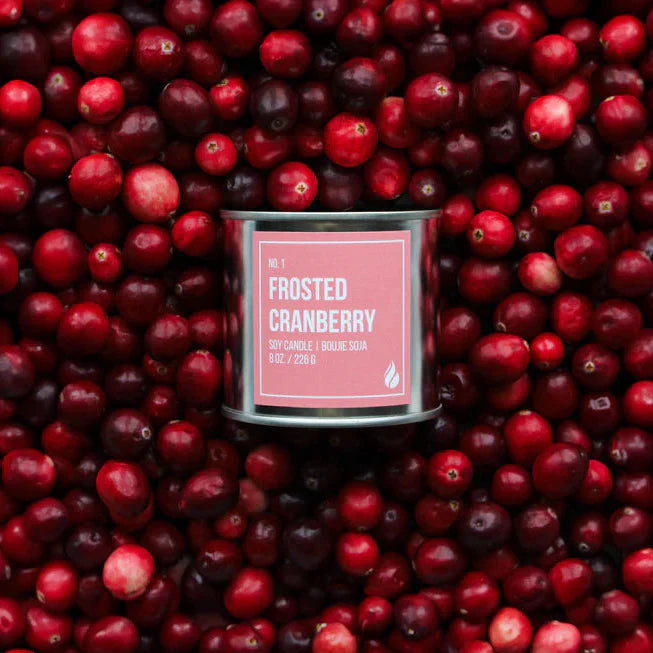 Frosted Cranberry Candle | Company Flare