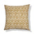 Ikat Flower Block Print Pillow