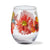 Blooming Flowers Stemless Wine