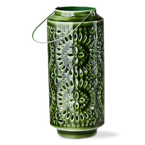 Aura Enamel Metal Lantern