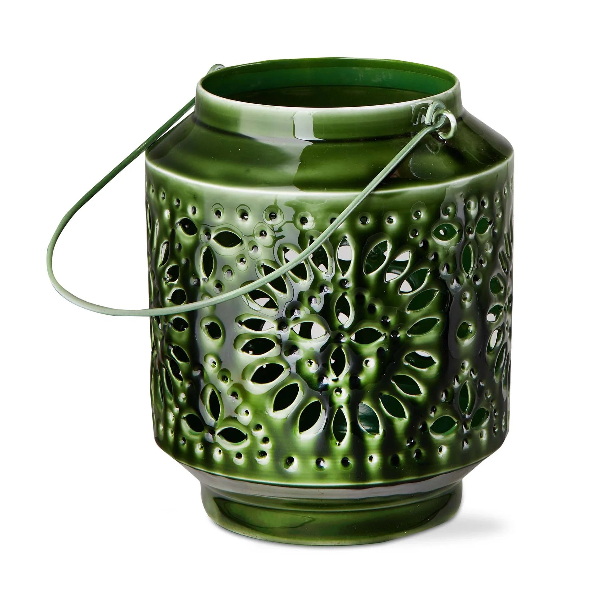 Aura Enamel Metal Lantern