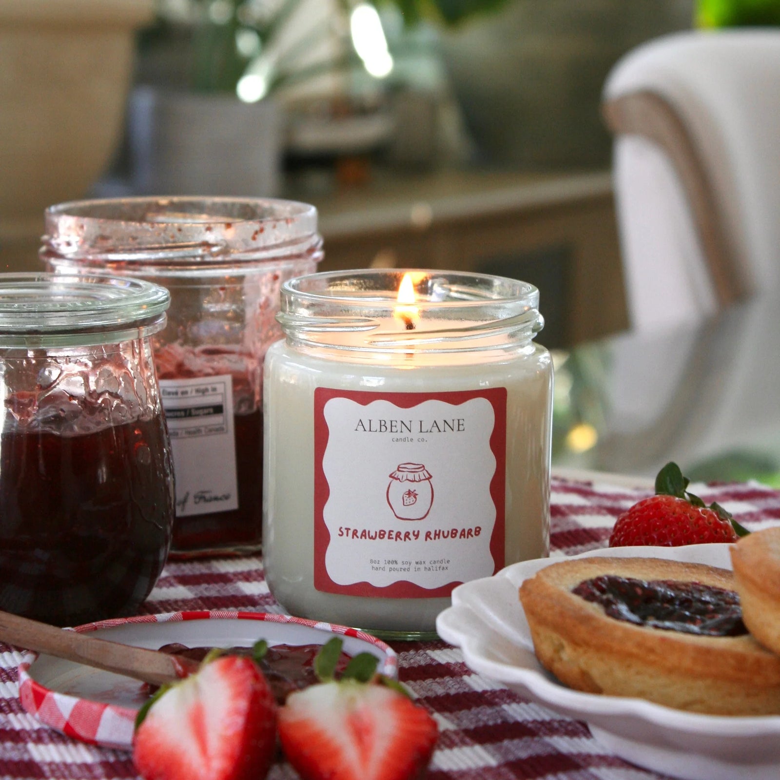 Alben Lane | Strawberry Rhubarb Jam