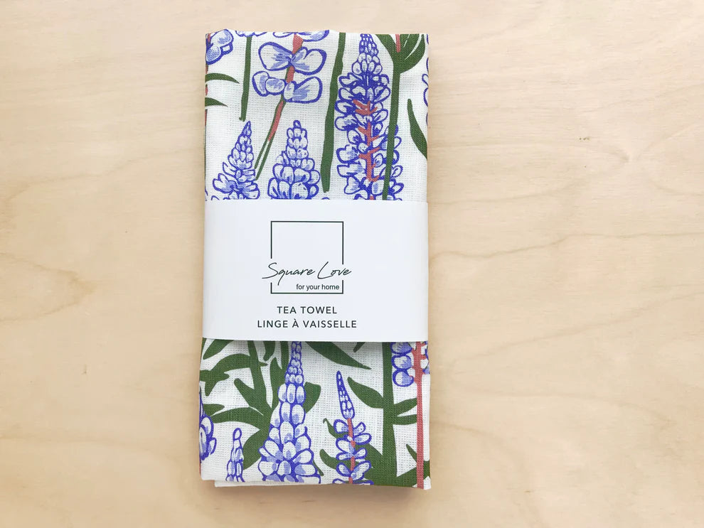 Locally Made Linen Blend Tea Towel