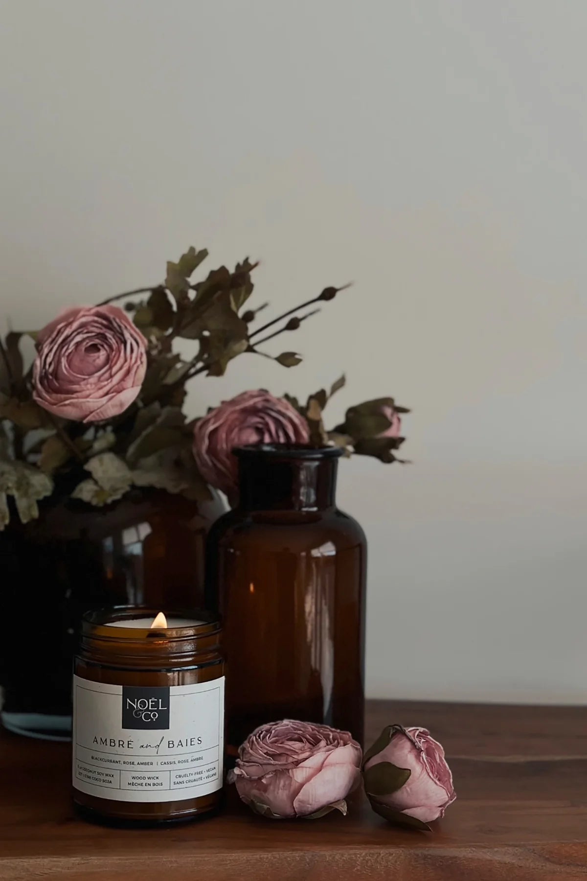 Ambré & Baies Candle | Noël & Co.