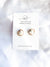 Amelia Studs - Stone