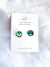 Amelia Studs - Ocean