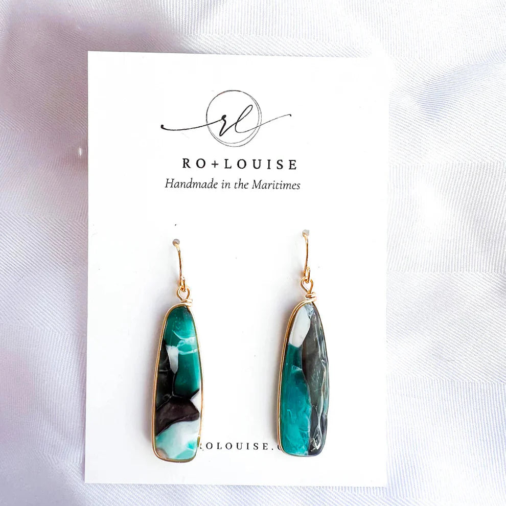 Maeve Earrings - Ocean
