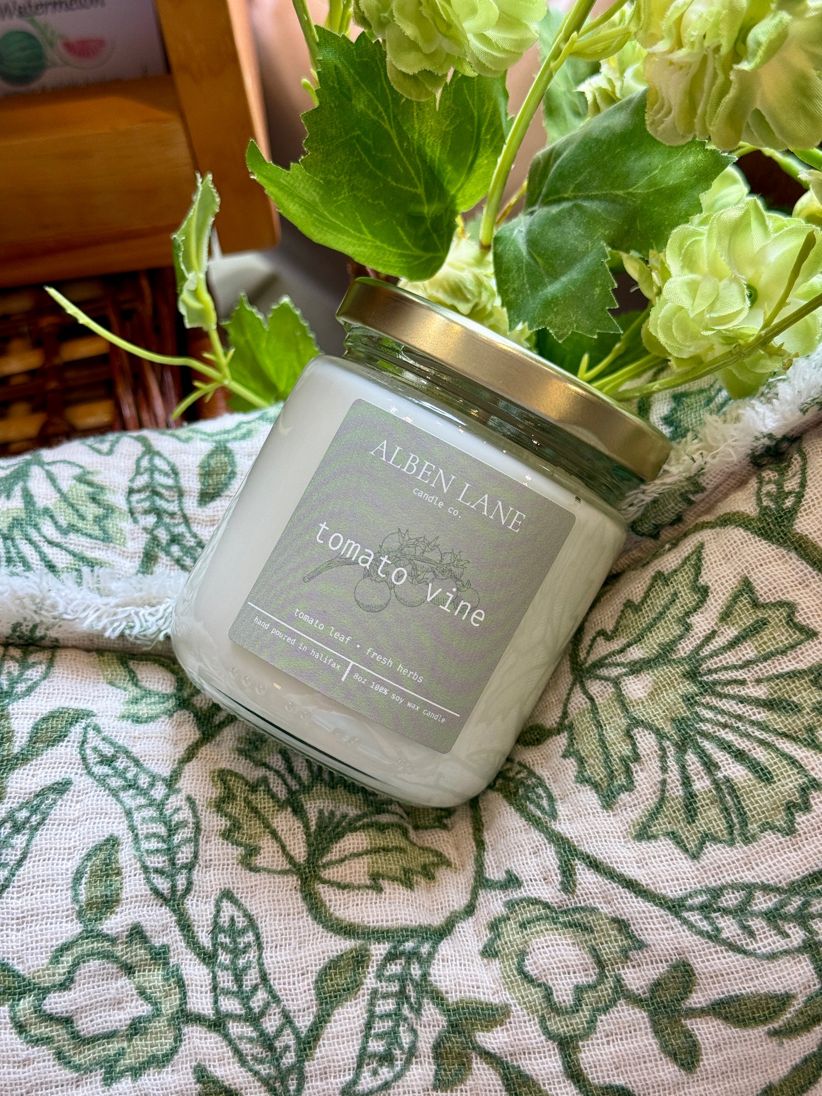 Alben Lane | Tomato Vine Candle