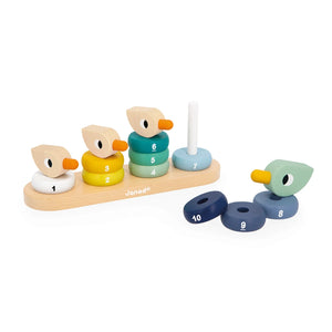 Wooden Stacking Ducks