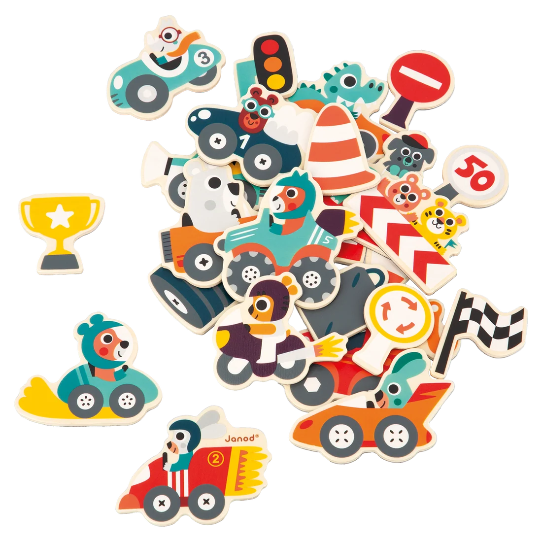 Car Magnets - 24pcs