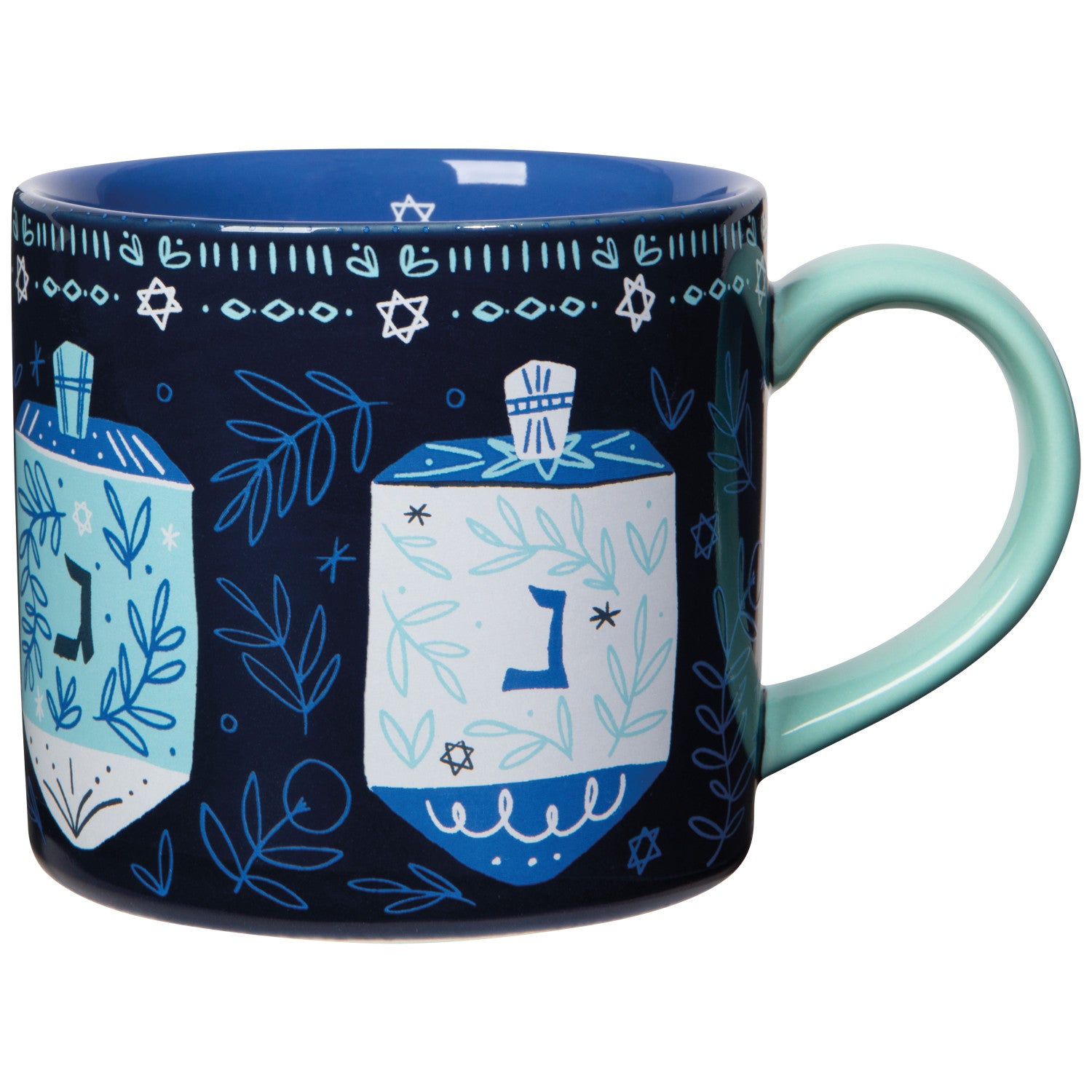 Dreidels Hannukkah Mug In A Box