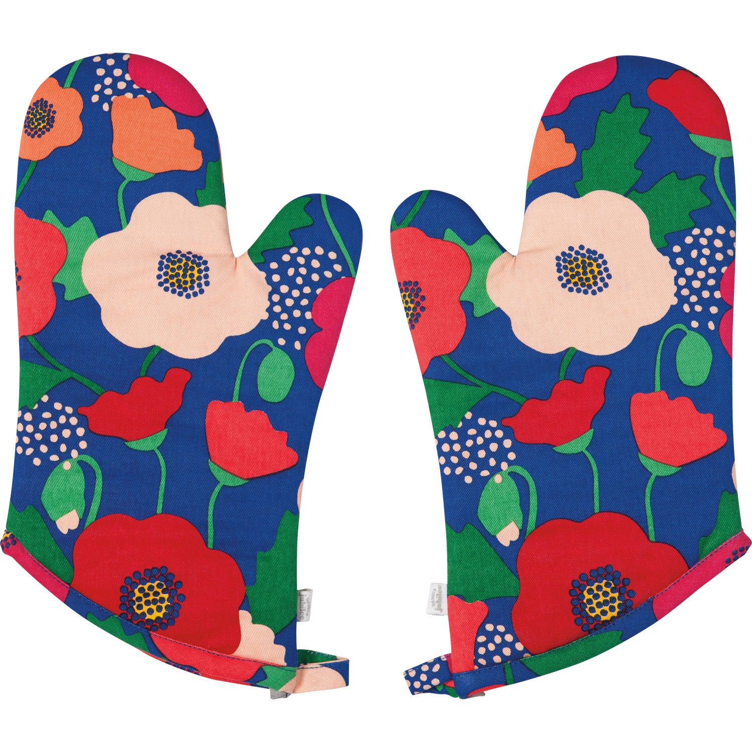 Poppy Oven Mitt