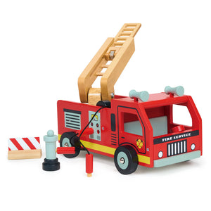 Red Wooden Fire Engine