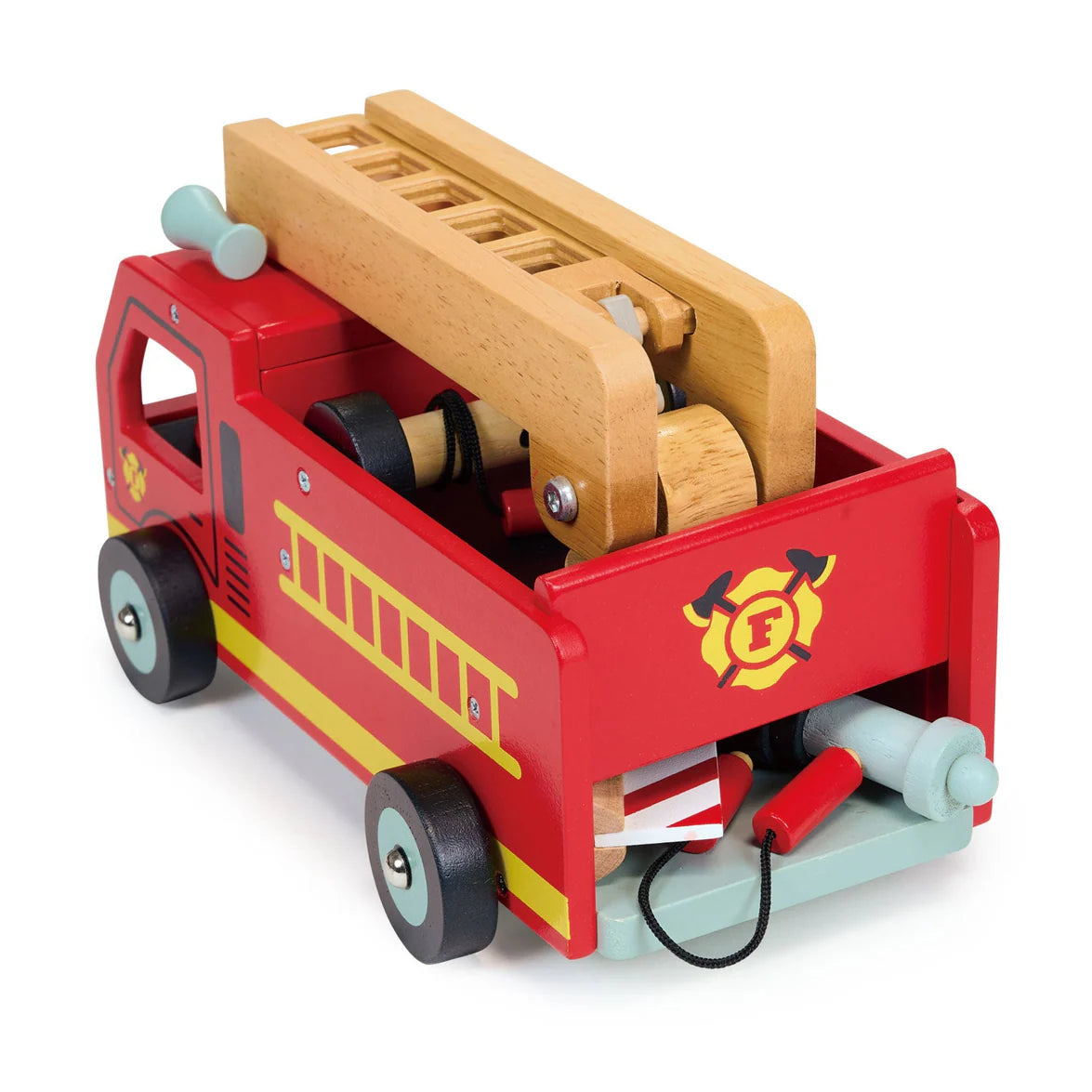 Red Wooden Fire Engine