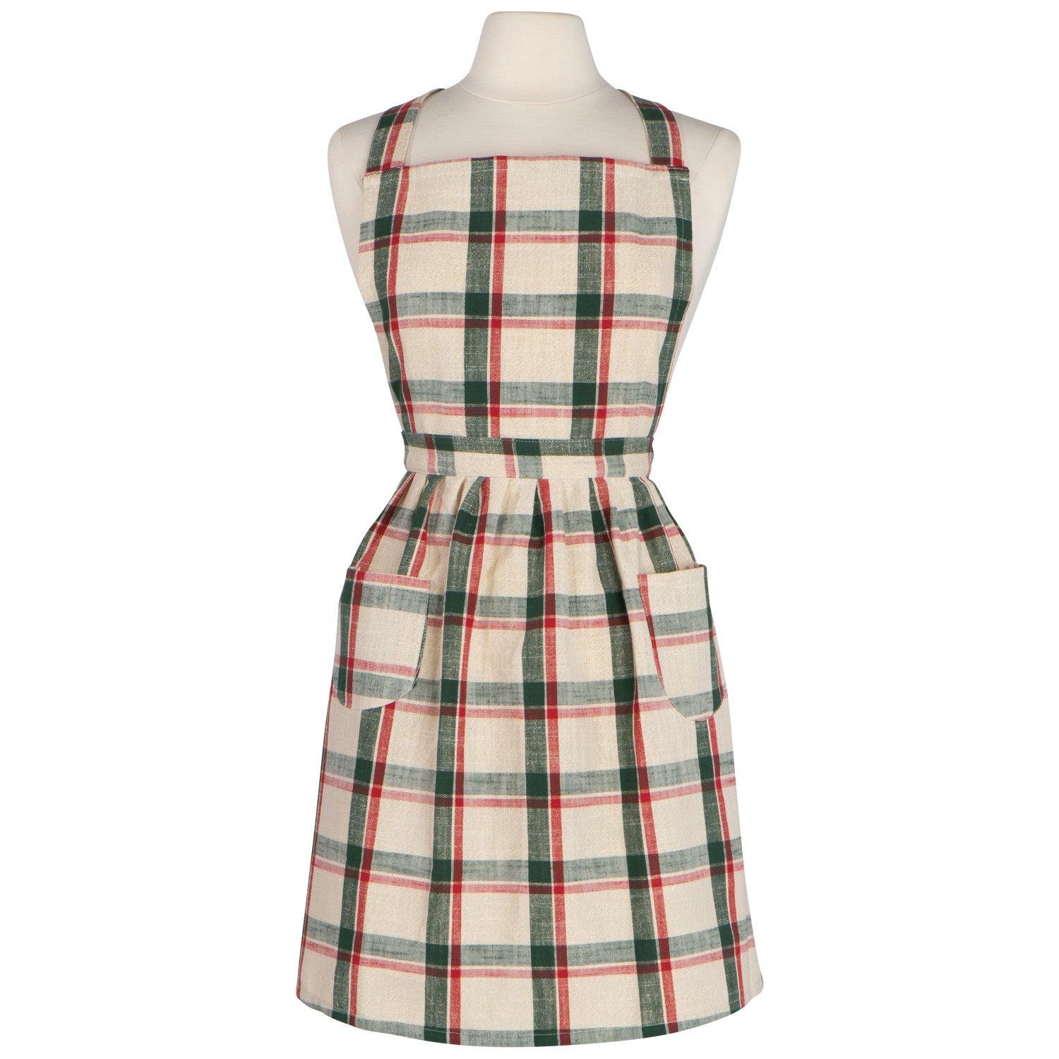 Noel Plaid Apron
